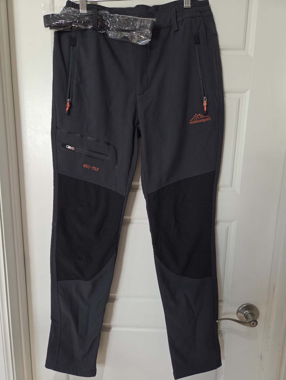 DAFENGEA WEI-TEX Unisex Athletic Wind/Waterproof Outdoor Sport Slim Unisex Pants